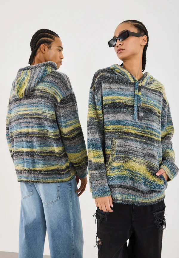 UNISEX - Strickpullover - Blue/Yellow/Black