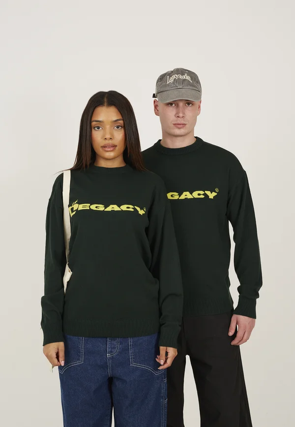 UNISEX - Strickpullover - botanical green