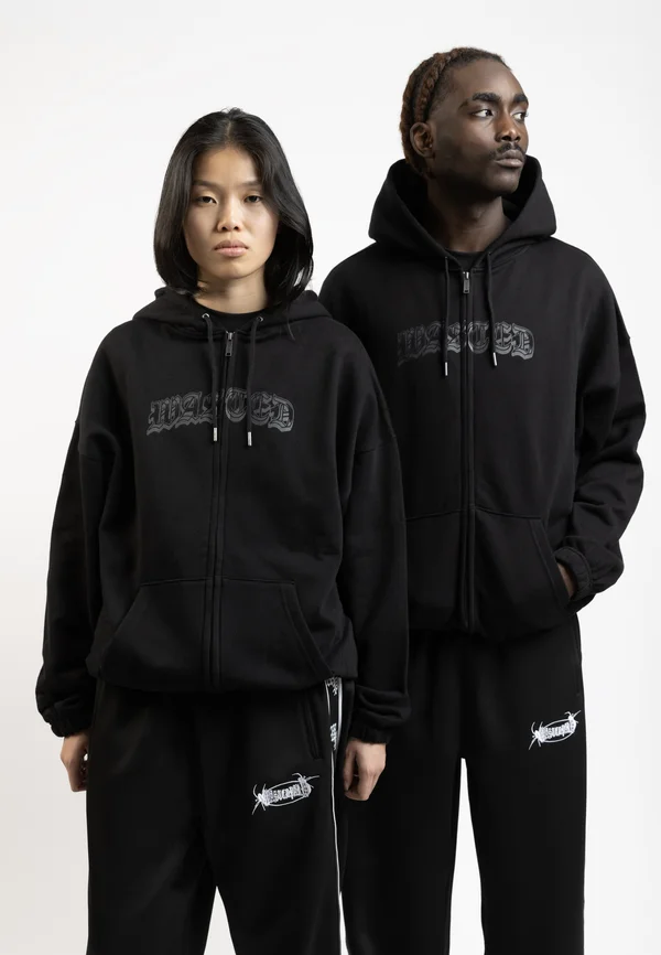 UNISEX - Sweatjacke - black