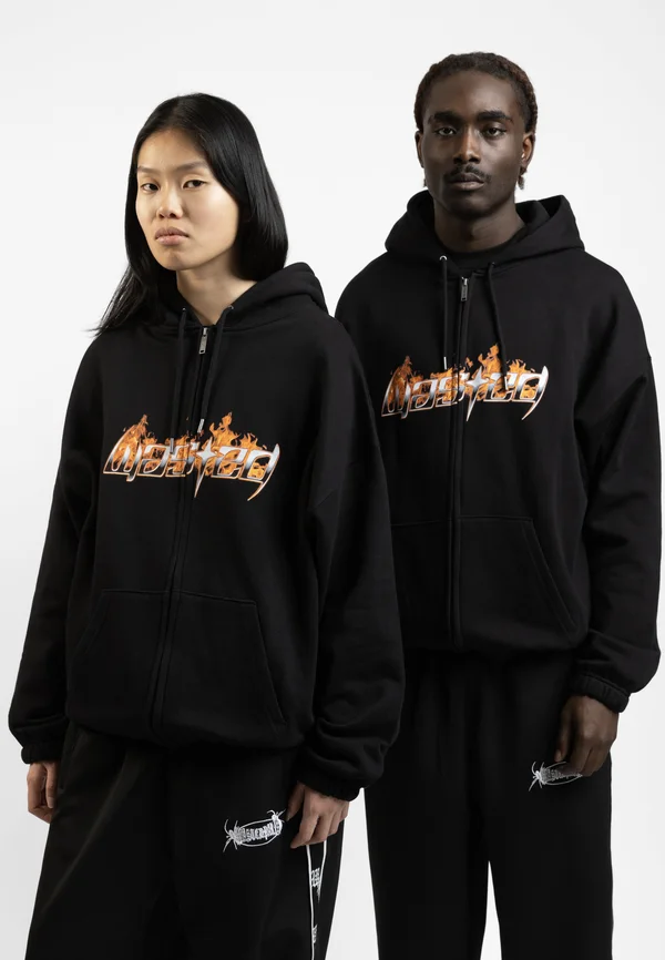 UNISEX - Sweatjacke - black