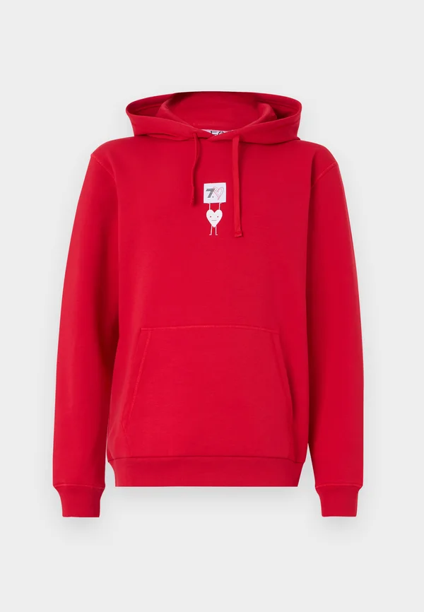 UNISEX - Sweatshirt - red/white