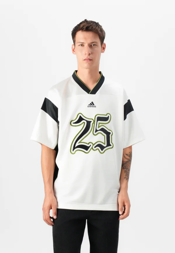 UNISEX - T-Shirt print - cloud white/black