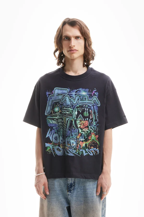 UNISEX - T-Shirt print - vintage black