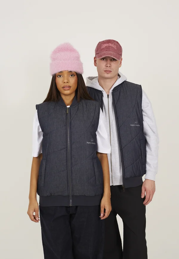 UNISEX - Weste - black