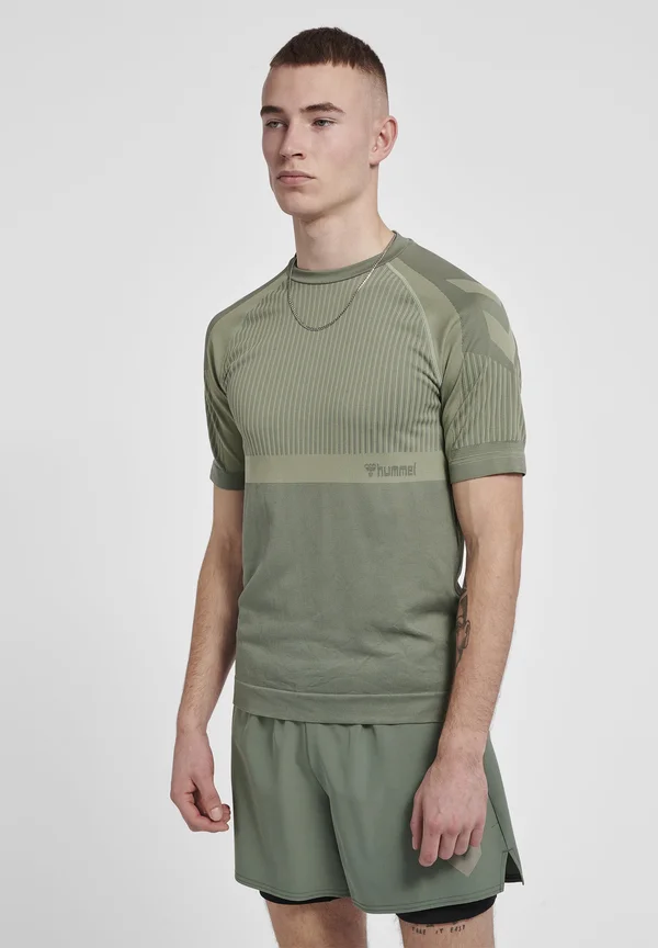 UNIT  - Sport T-Shirt - laurel wreath/pad