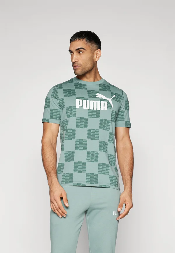 UNITED TEE - T-Shirt print - green moon