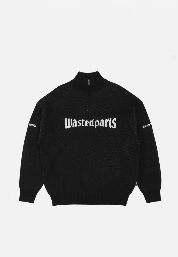 UNITED TRUCKER UNISEX  - Strickpullover - black