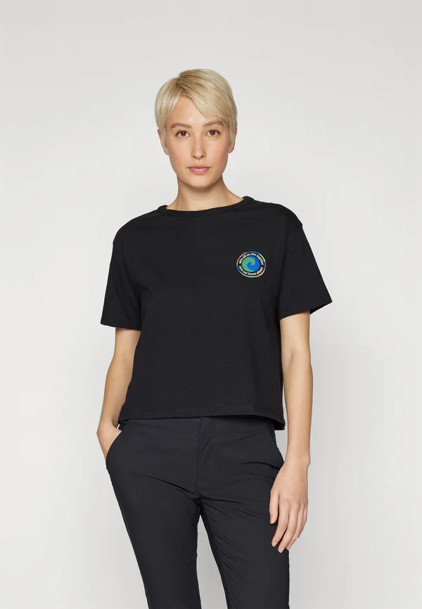 UNITY FITZ EASY CUT RESPONSIBILI-TEE - T-Shirt print - ink black