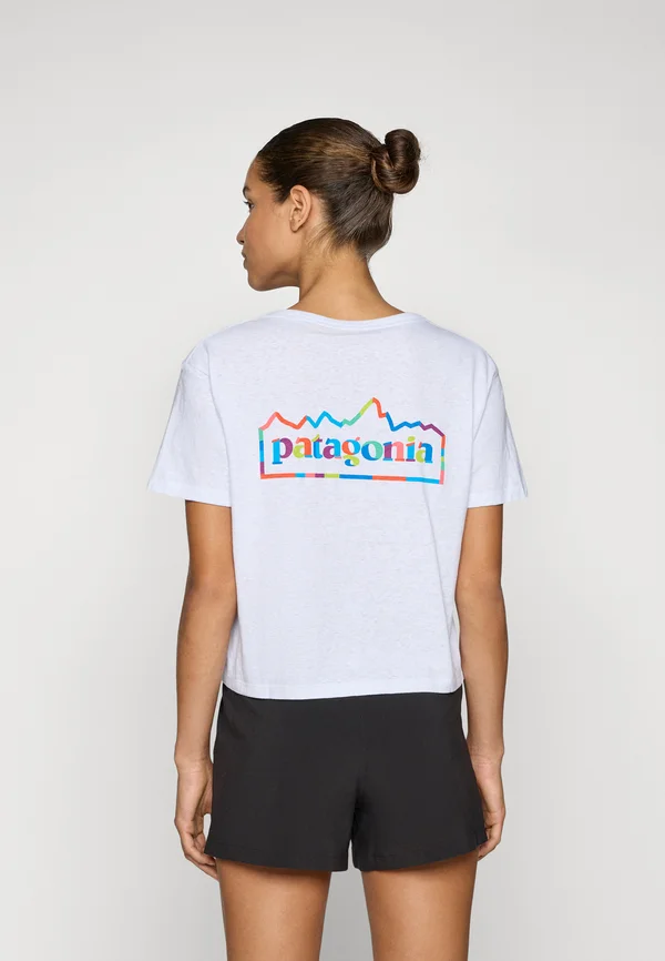 UNITY FITZ EASY CUT RESPONSIBILI-TEE - T-Shirt print - white