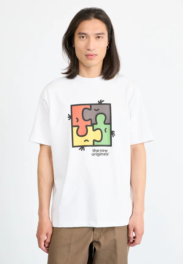 UNITY TEE - T-Shirt print - white