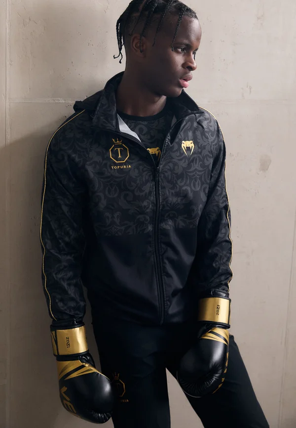 UNMATCHED TOPURIA EDITION TRACK JACKETS - Trainingsjacke - black/antique gold