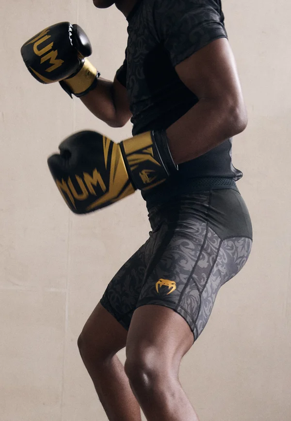 UNMATCHED TOPURIA EDITION VALE TUDO SHORTS - Tights - black/antique gold