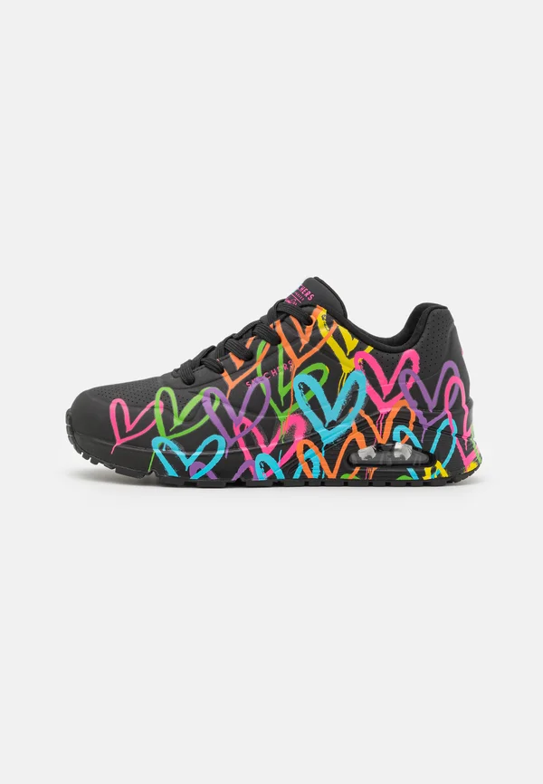 UNO - Sneaker low - black /multi-coloured