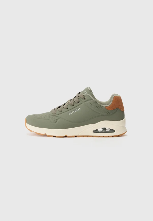 UNO - Sneaker low - dusty olive/chestnut