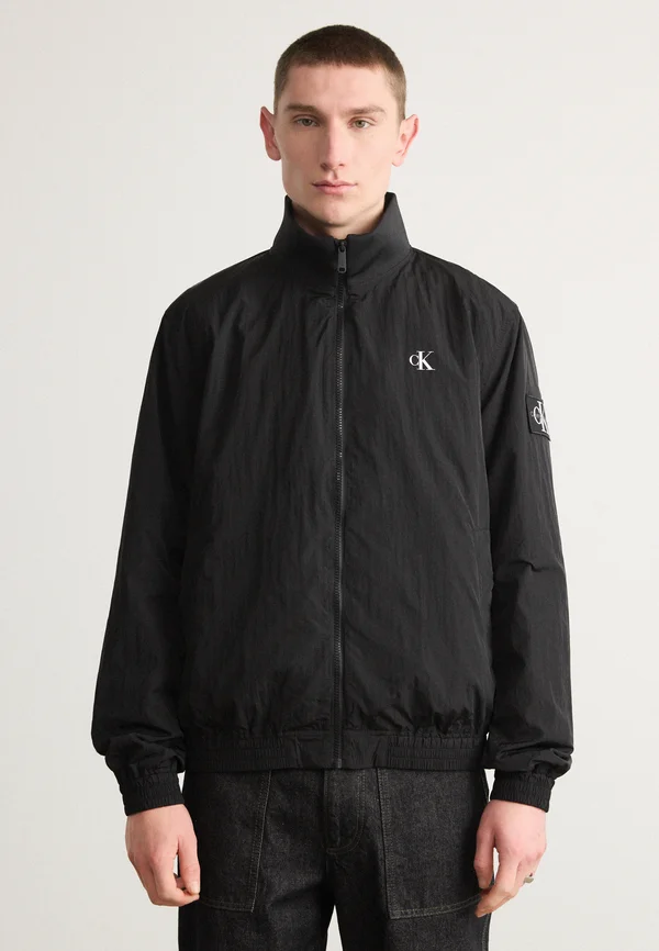 UNPADDED HARRINGTON JACKET - Leichte Jacke - black