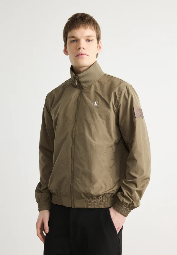 UNPADDED HARRINGTON JACKET - Leichte Jacke - stone gray