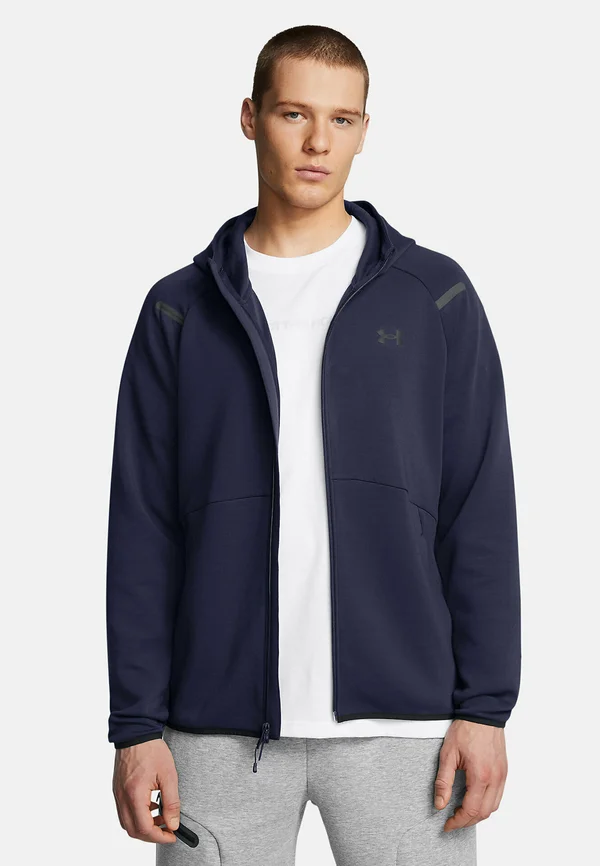 UNSTOPPABLE FLEECE - Sweatjacke - midnight navy