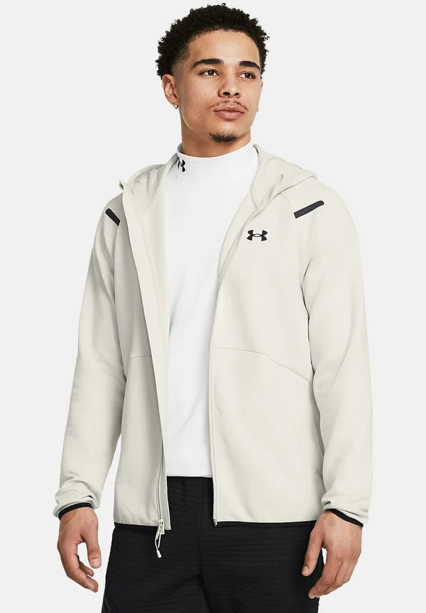 UNSTOPPABLE FLEECE - Sweatjacke - summit white