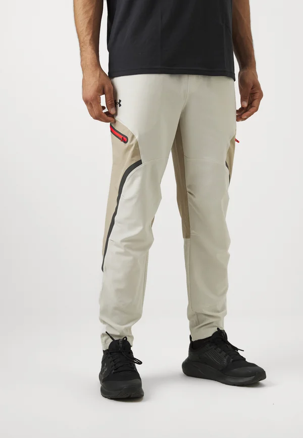 UNSTOPPABLE - Jogginghose - summit white/city khaki/black
