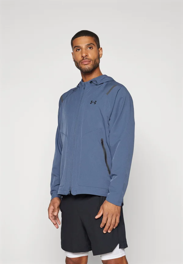 UNSTOPPABLE LEFT CHEST - Outdoorjacke - downpour gray/black