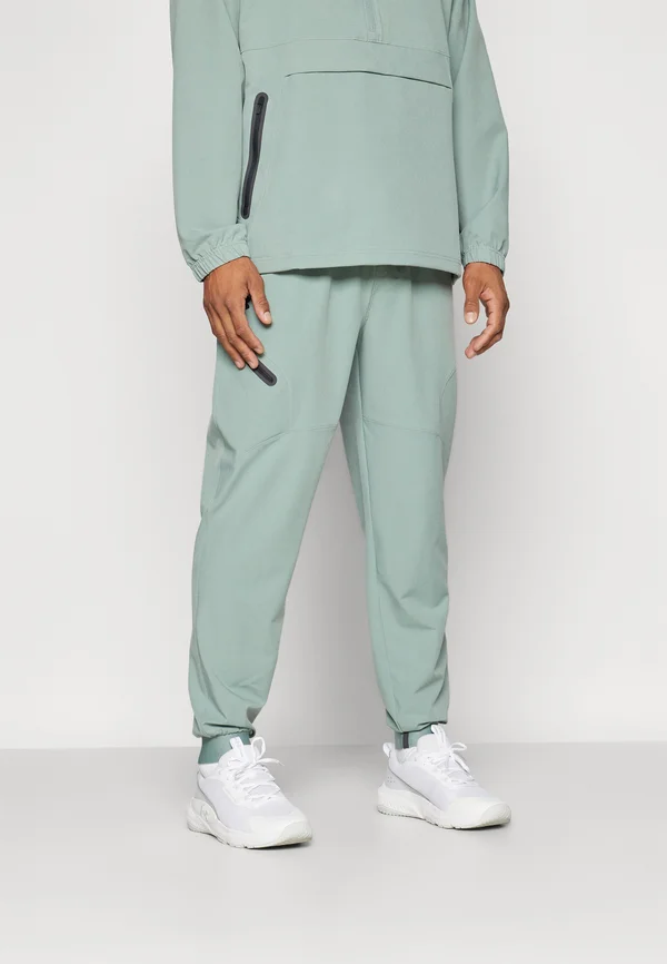 UNSTOPPABLE - Stoffhose - silica green/black