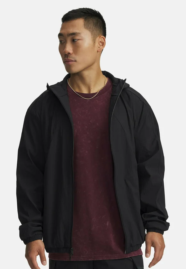 Unstoppable Textured Woven - Trainingsjacke - black