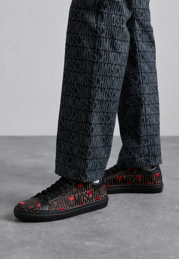 UOMO - Sneaker low - marrone/nero