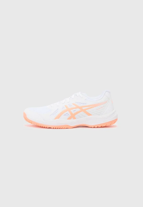 UPCOURT 6 - Volleyballschuh - white/vivid coral