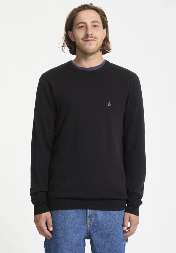 UPERSTAND - Strickpullover - black