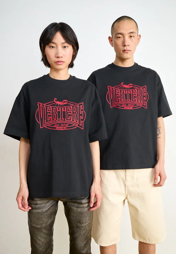 UPPERCUT UNISEX - T-Shirt print - black