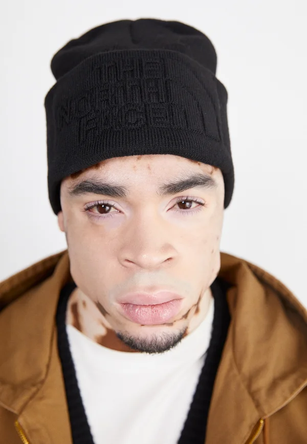 URBAN EMBOSSED BEANIE UNISEX - Mütze - black
