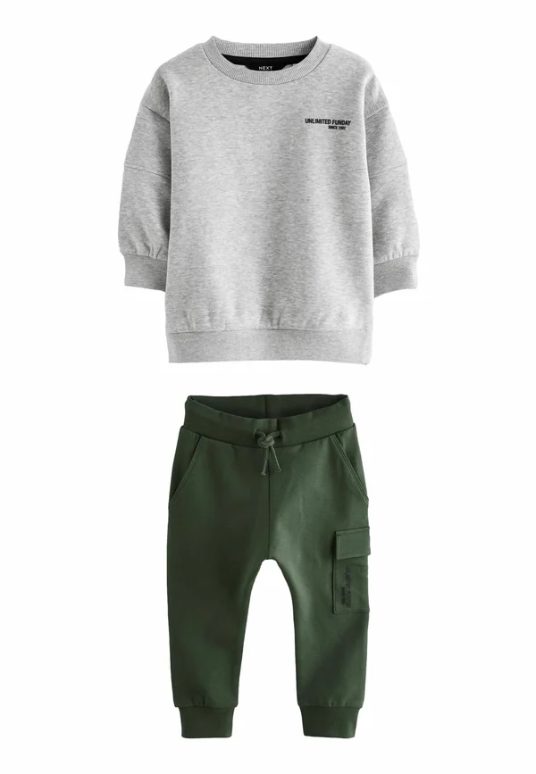 UTILITY AND SUPER JOGGERS SET - Sweatshirt - khaki grey