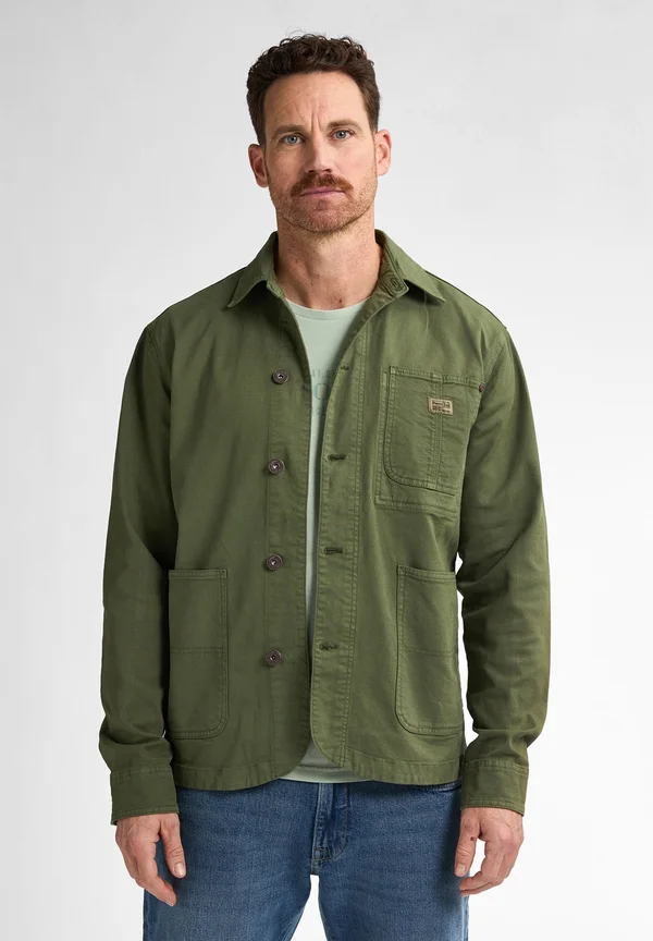 UTILITY WORKER SANDSIDE - Jeansjacke - dusty army