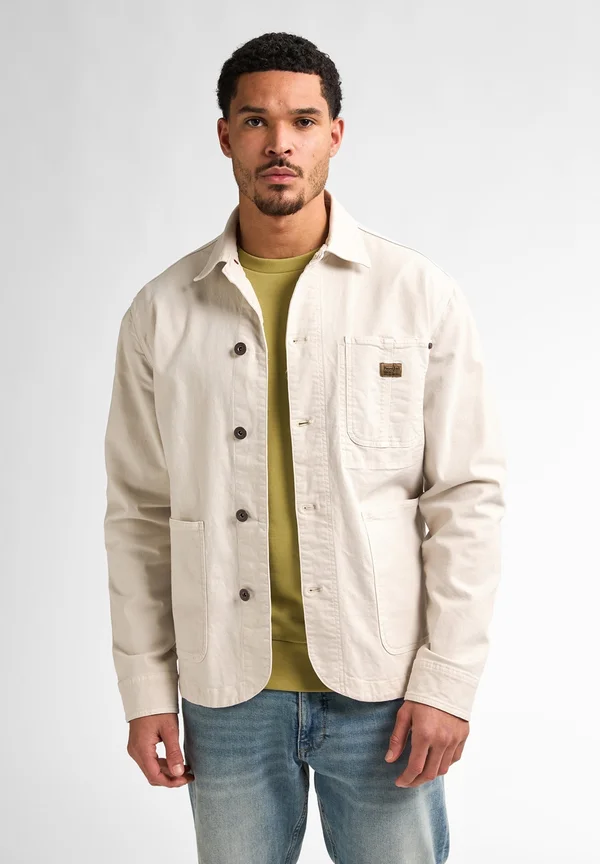 UTILITY WORKER SANDSIDE - Jeansjacke - seashell