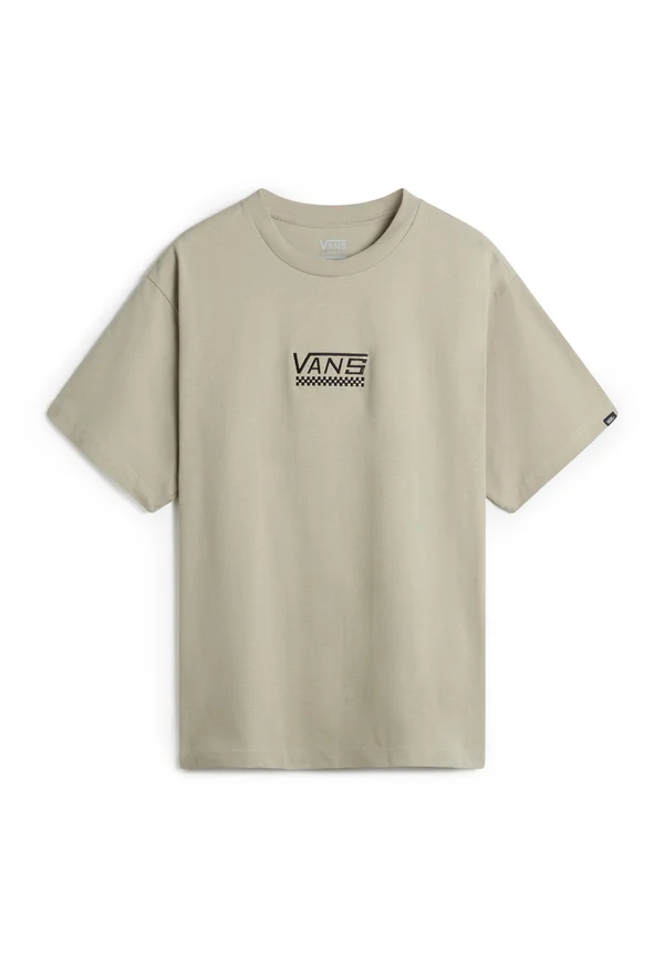 V CHECK LOOSE FIT - T-Shirt print - london fog