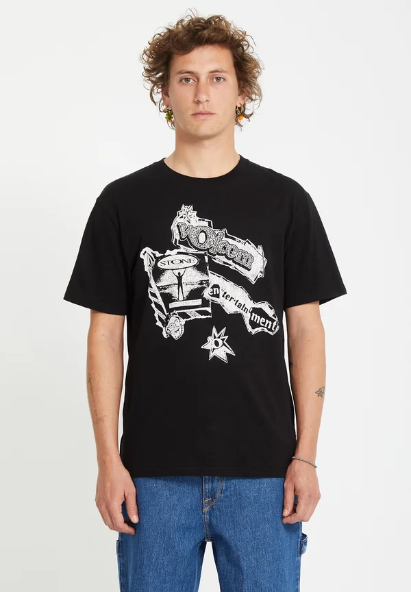 V-ENT - T-Shirt print - black