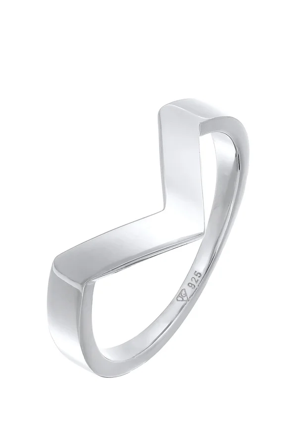 V-FORM BASIC  - Ring - silberfarben
