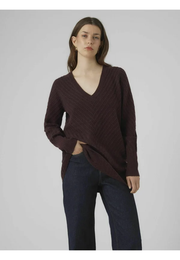 V-NEK - Strickpullover - winetasting