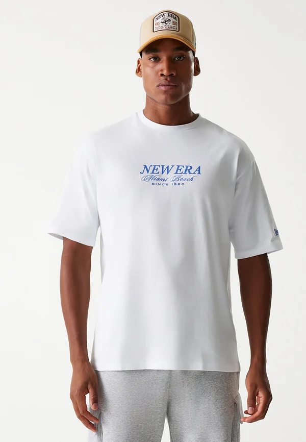 VACATION GRAPHIC TEE UNISEX - T-Shirt print - white