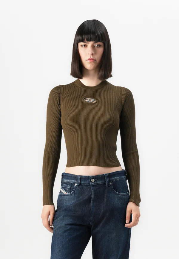 VALARI - Strickpullover - khaki