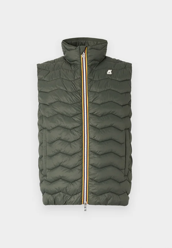 VALEN QUILTED WARM UNISEX - Weste - green blackish