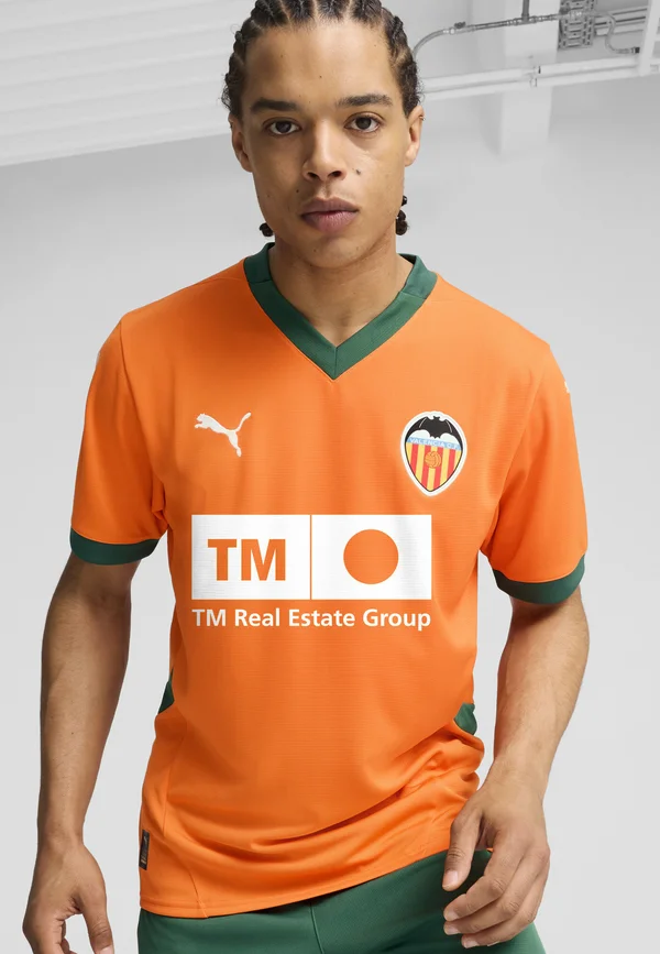 VALENCIA - Fußball-Trikot - rickie orange-vine