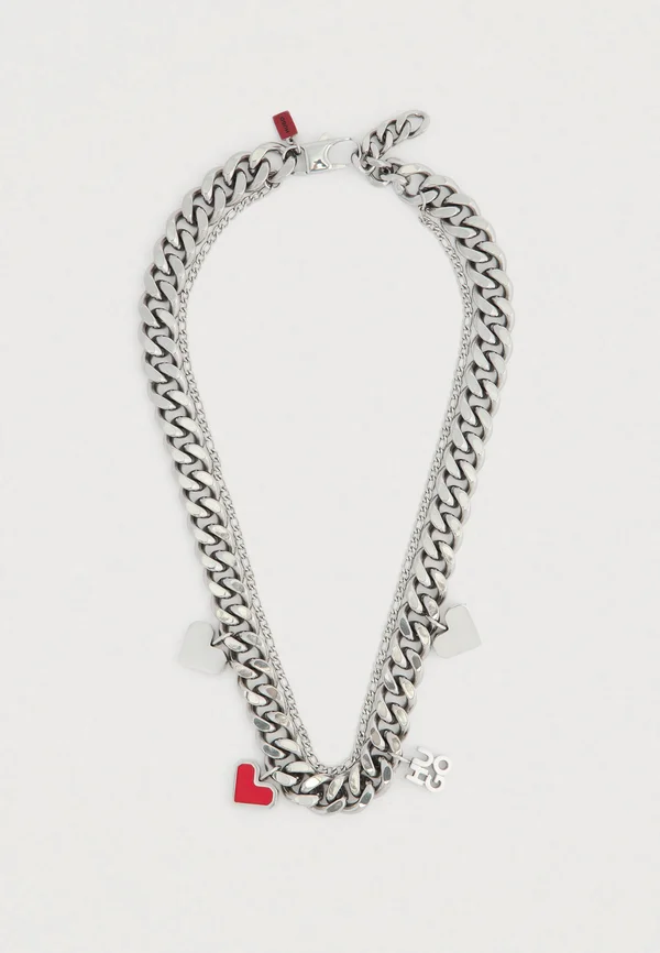 VALENTIN CHARMS UNISEX - Halskette - silver