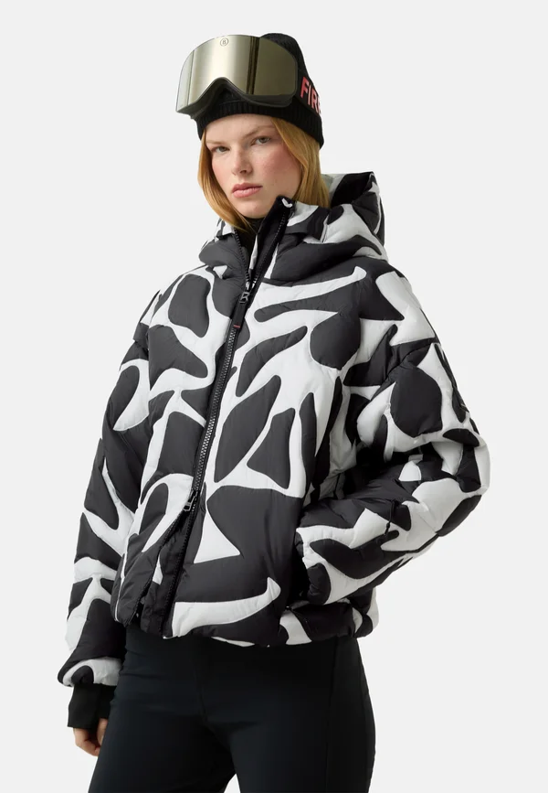 VALERIA - Skijacke - schwarz/weiß