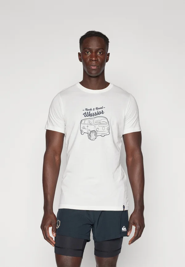 VAN - T-Shirt print - chalk