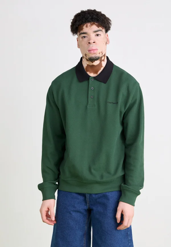 VANCE RUGBY - Langarmshirt - sycamore tree/black