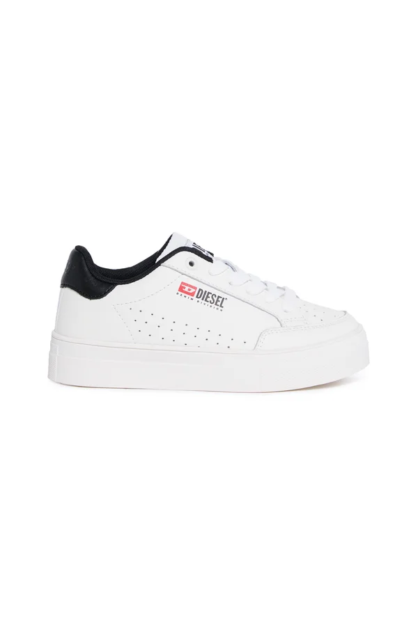 VANEELA UNISEX - Sneaker low - white/black