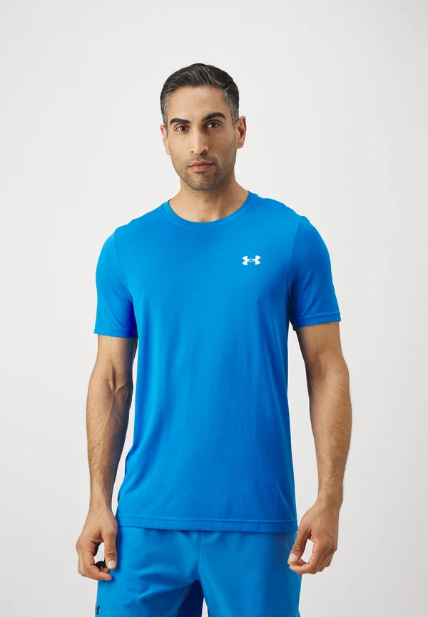 VANISH SEAMLESS NOVELTY  - T-Shirt print - blue atlantis/white