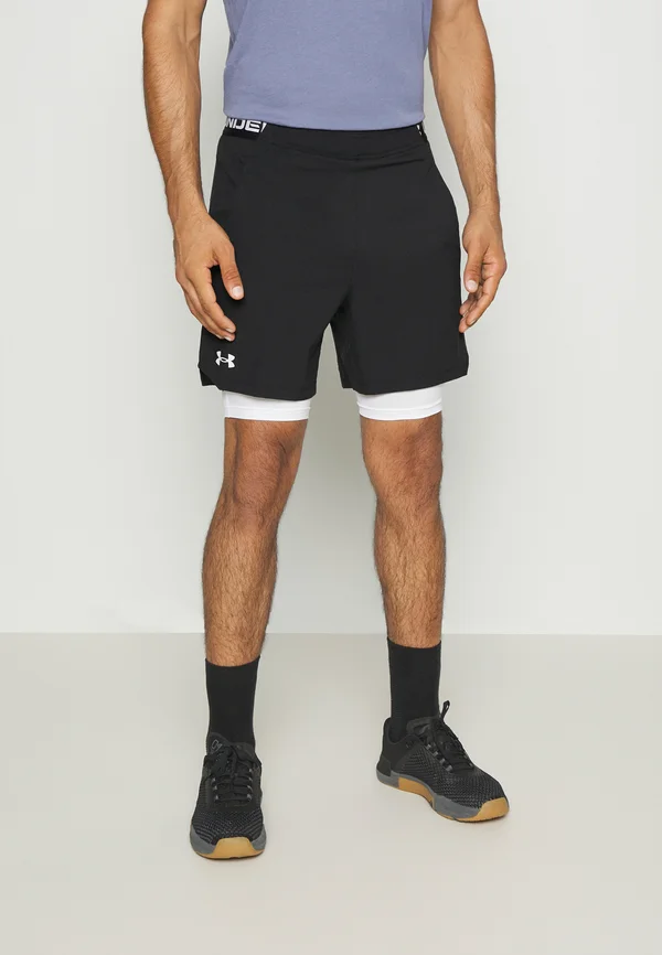 VANISH WOVEN - Kurze Sporthose - black/white