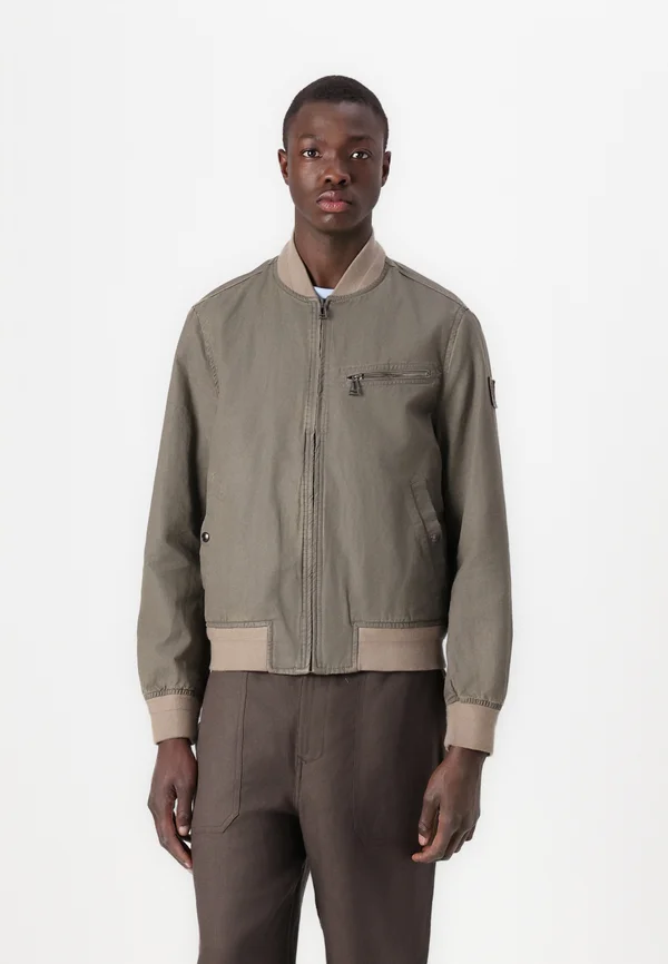 VANTAGE - Bomberjacke - dark pumice/sand